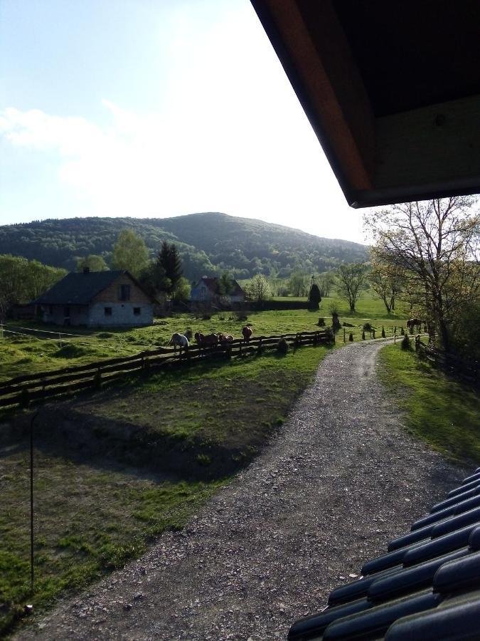 Vila Domek Na Prerii Ustrzyki Dolne Exteriér fotografie