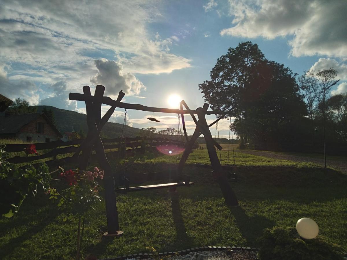 Vila Domek Na Prerii Ustrzyki Dolne Exteriér fotografie